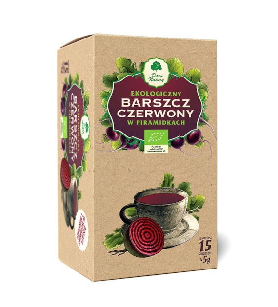 Barszcz Czerwony EKO - w piramidkach 15x5g