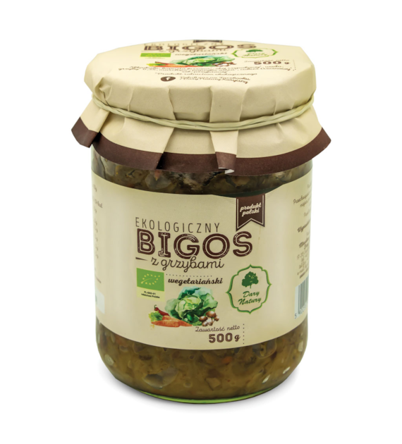 Bigos wegetariański z grzybami EKO 500g