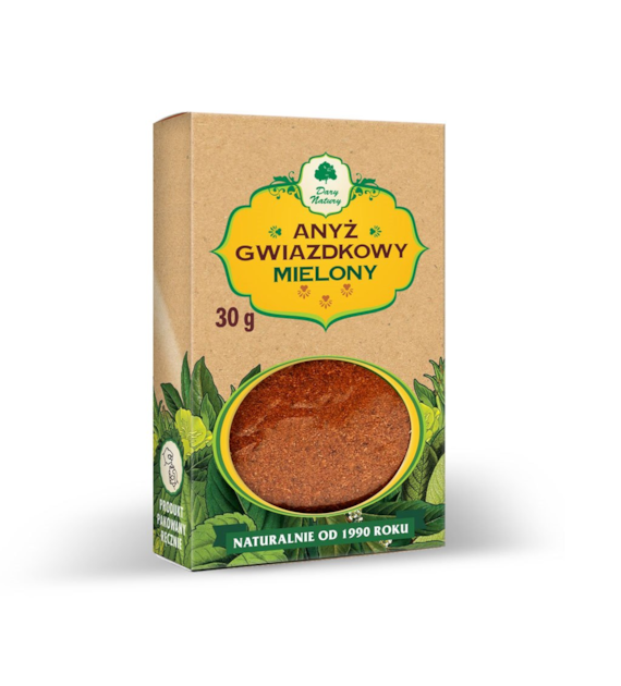 Anyż gwiazdkowy mielony (kartonik) 30g