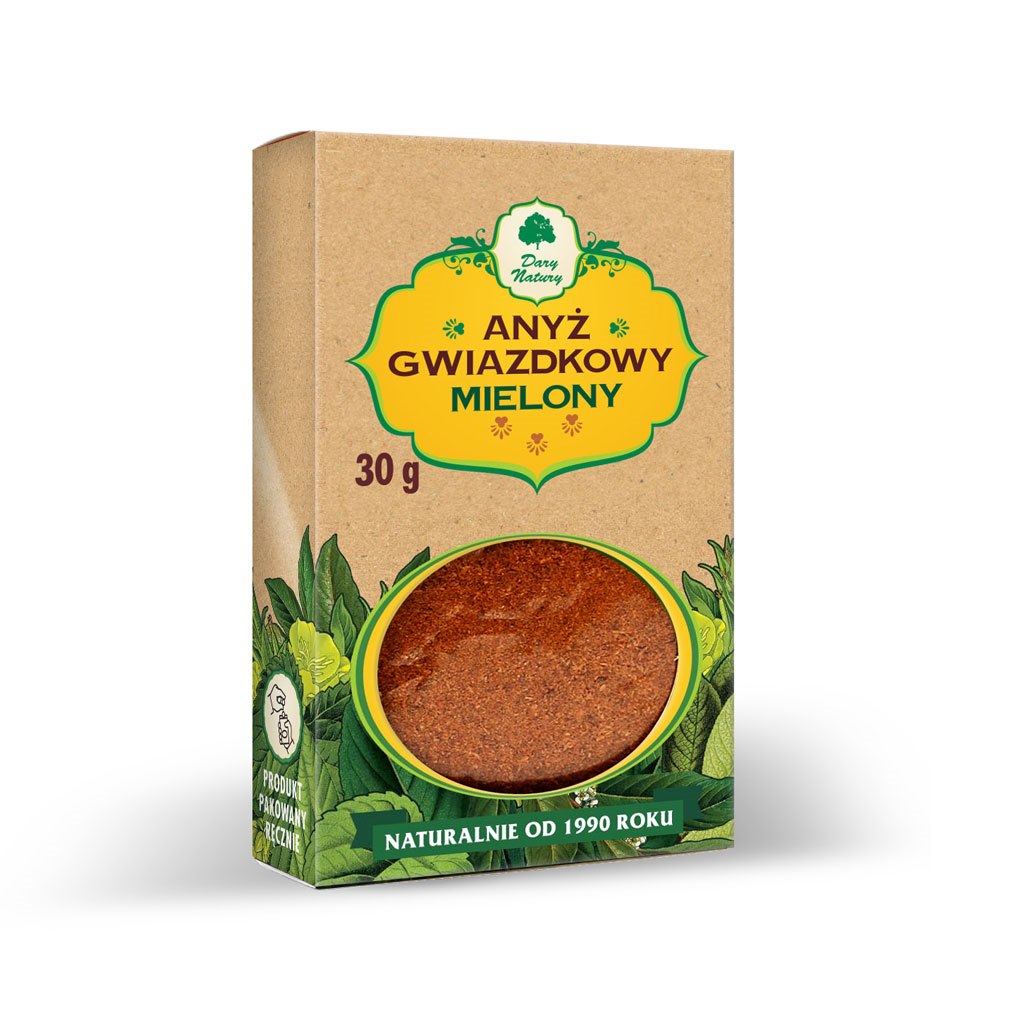 Anyż gwiazdkowy mielony (kartonik) 30g