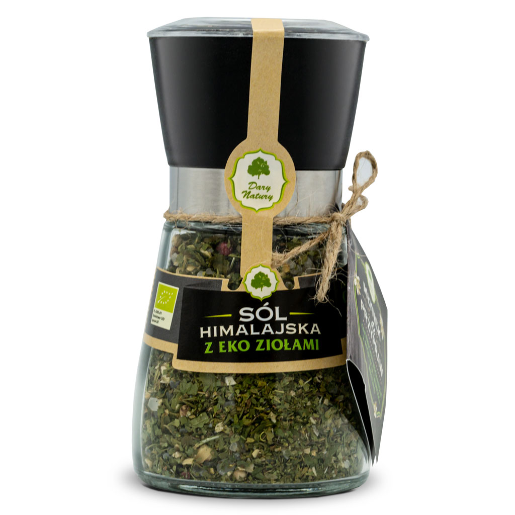 Dary Natury Sol Himalajska z EKO ziolami-90g mlynek