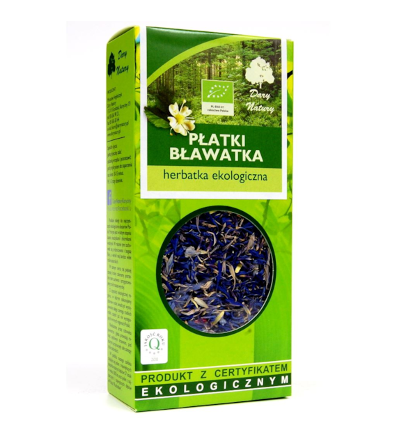 Bławatek płatki EKO 25g