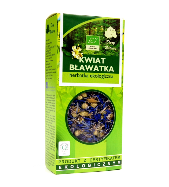 Bławatek kwiat Eko 25g