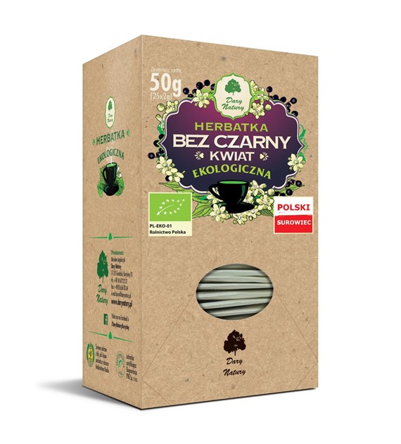 Bez czarny kwiat EKO 25x2g