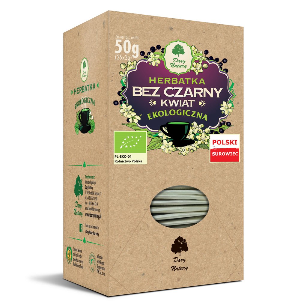 Bez czarny kwiat EKO 25x2g