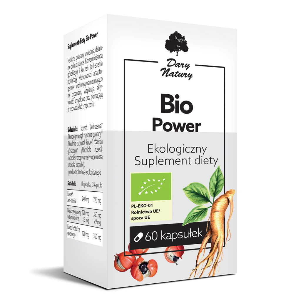 Bio Power EKO 60 kapsułek - Suplement diety