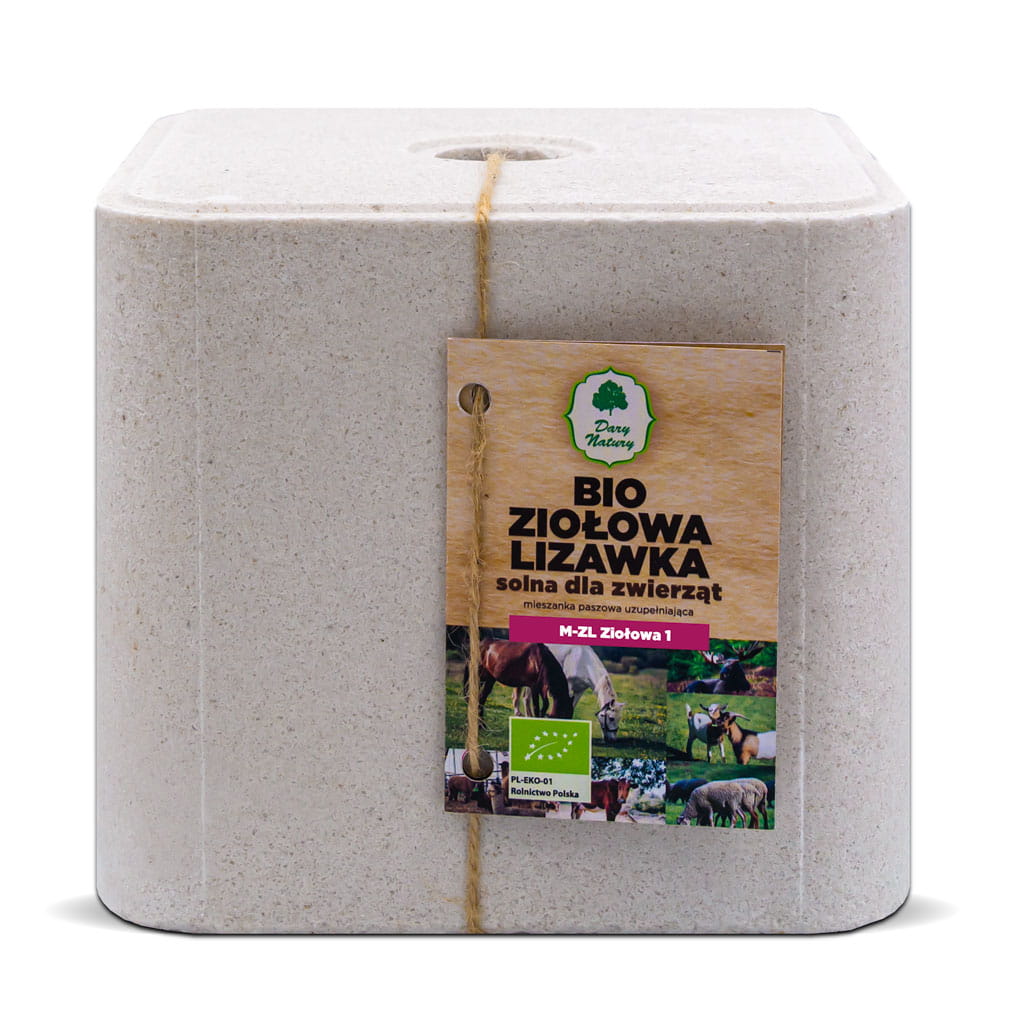 BIO Lizawka Solna - Mocne kości i kopyta M-ZLZiołowa1 10kg +/- 0,5 kg