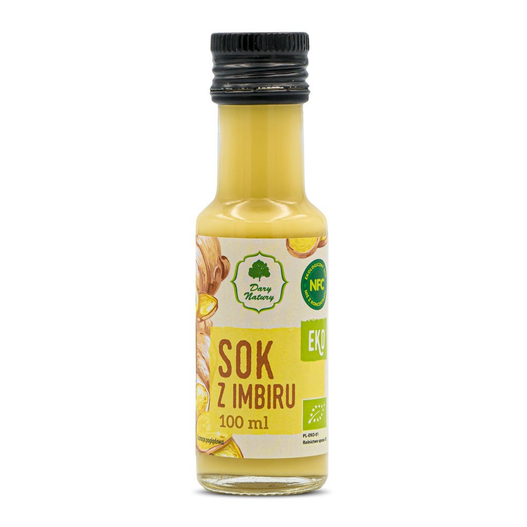 Dary Natury EKO Sok z imbiru- 100ml
