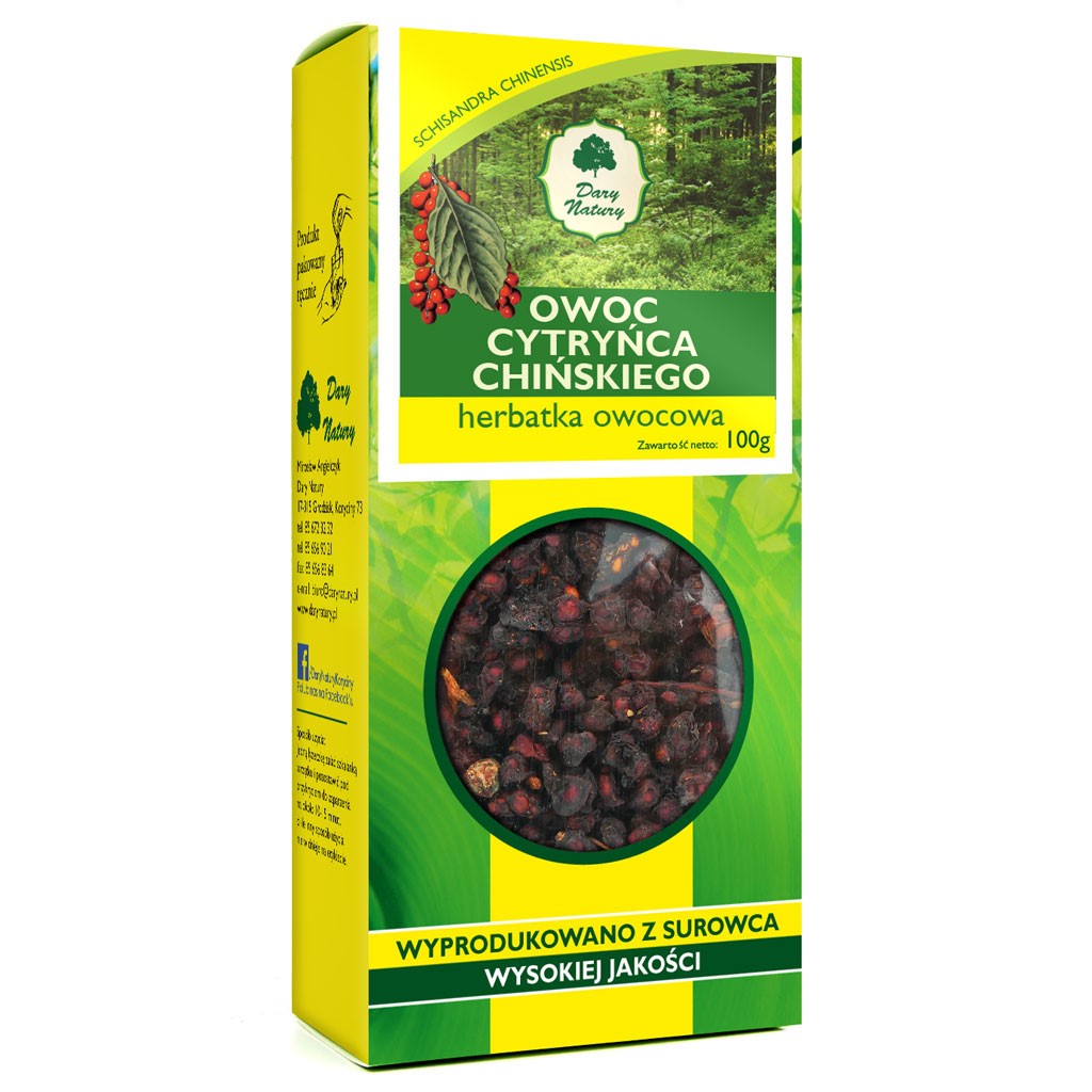 Cytryniec Chiński owoc 100g