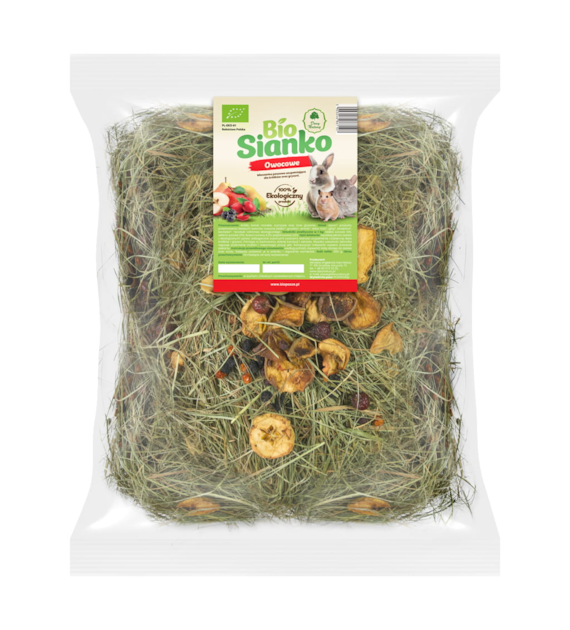 BIO Sianko owocowe dla królików i gryzoni 500g
