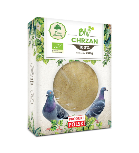BIO Chrzan 100% dla gołębi 500g