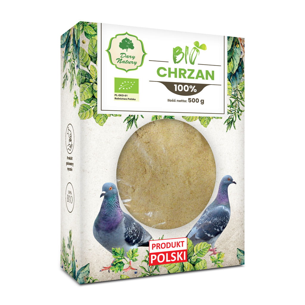 BIO Chrzan 100% dla gołębi 500g