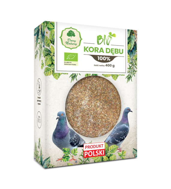 BIO DĄB KORA 100% DLA GOŁĘBI