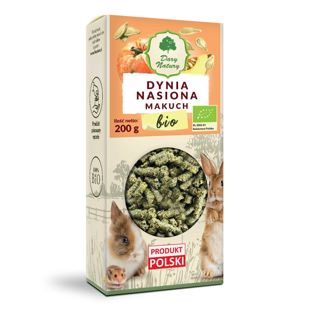 BIO Dynia nasiona makuch 150 g dla królików i gryzoni