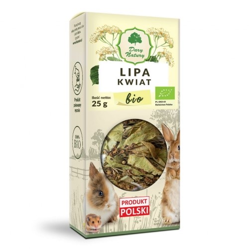 BIO Lipa kwiat 25 g dla królików i gryzoni