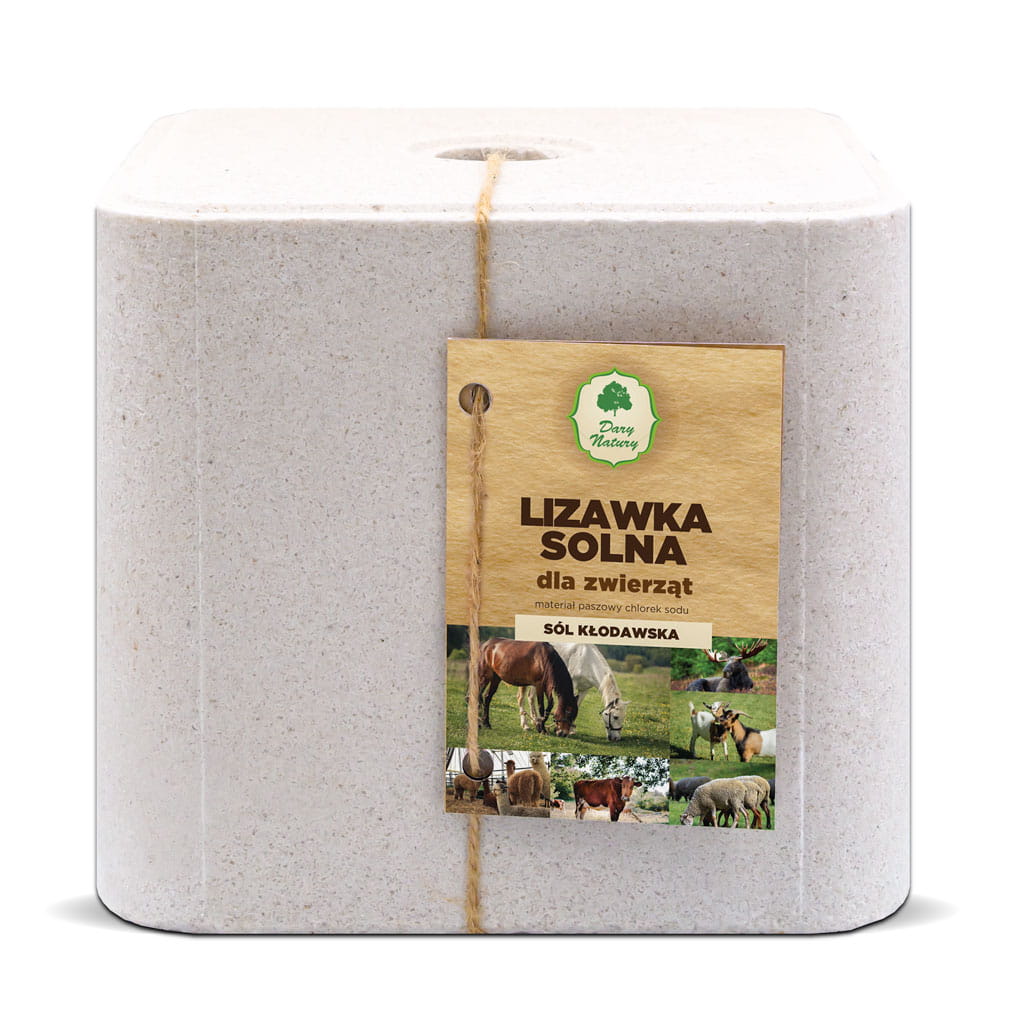 Lizawka Solna Sól kłodawska 10kg +/- 0,5 kg