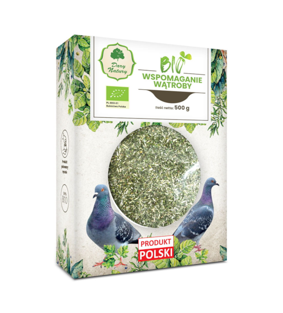 BIO Wspomaganie wątroby 500g dla gołębi