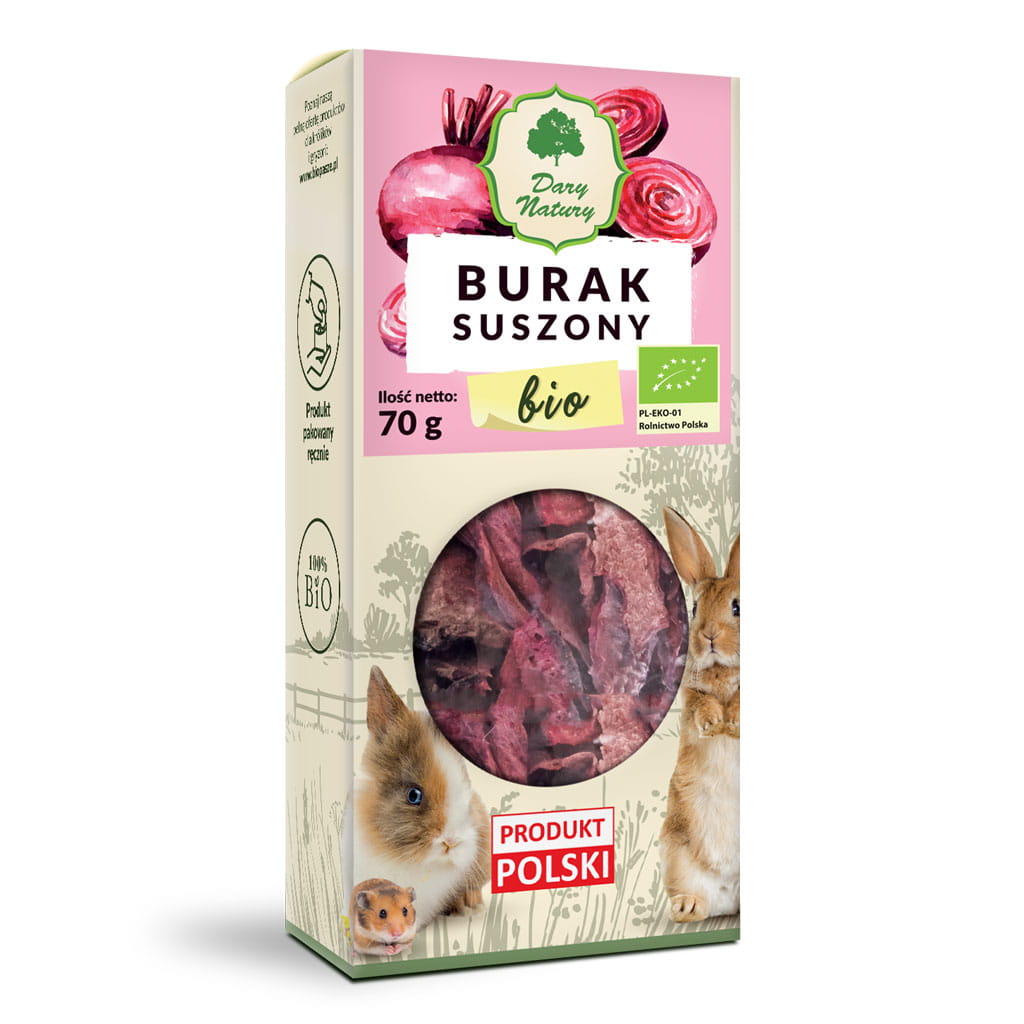 BIO Burak 70 g dla królików i gryzoni