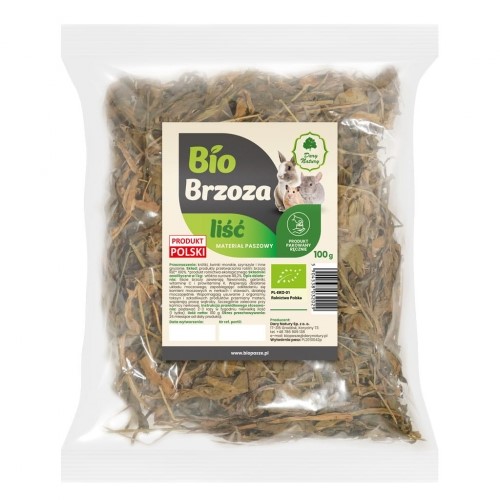 BIO Brzoza liść dla królików i gryzoni 100 g