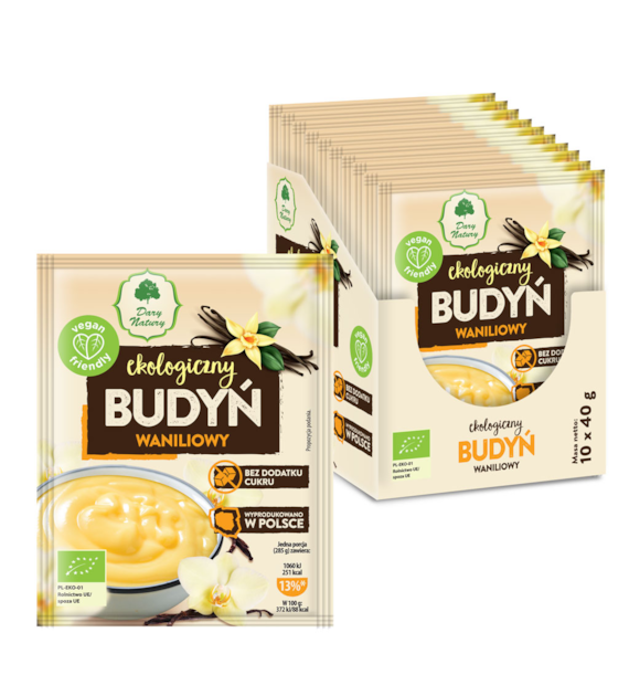 Budyń waniliowy Eko 10x40g