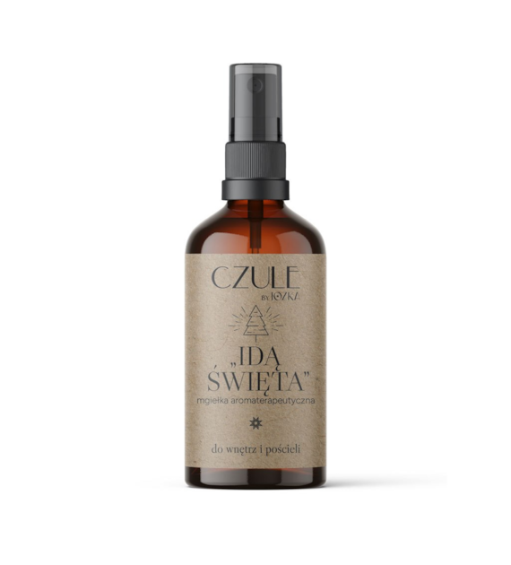  Czule  Mgiełka aromaterapeutyczna  Idą święta  do wnętrz i pościeli 100ml