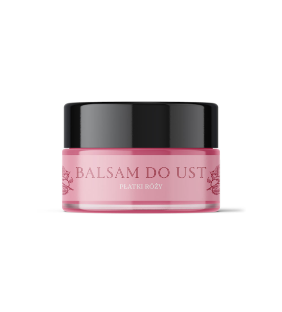 BEAUTY Balsam do ust płatki róży 15ml