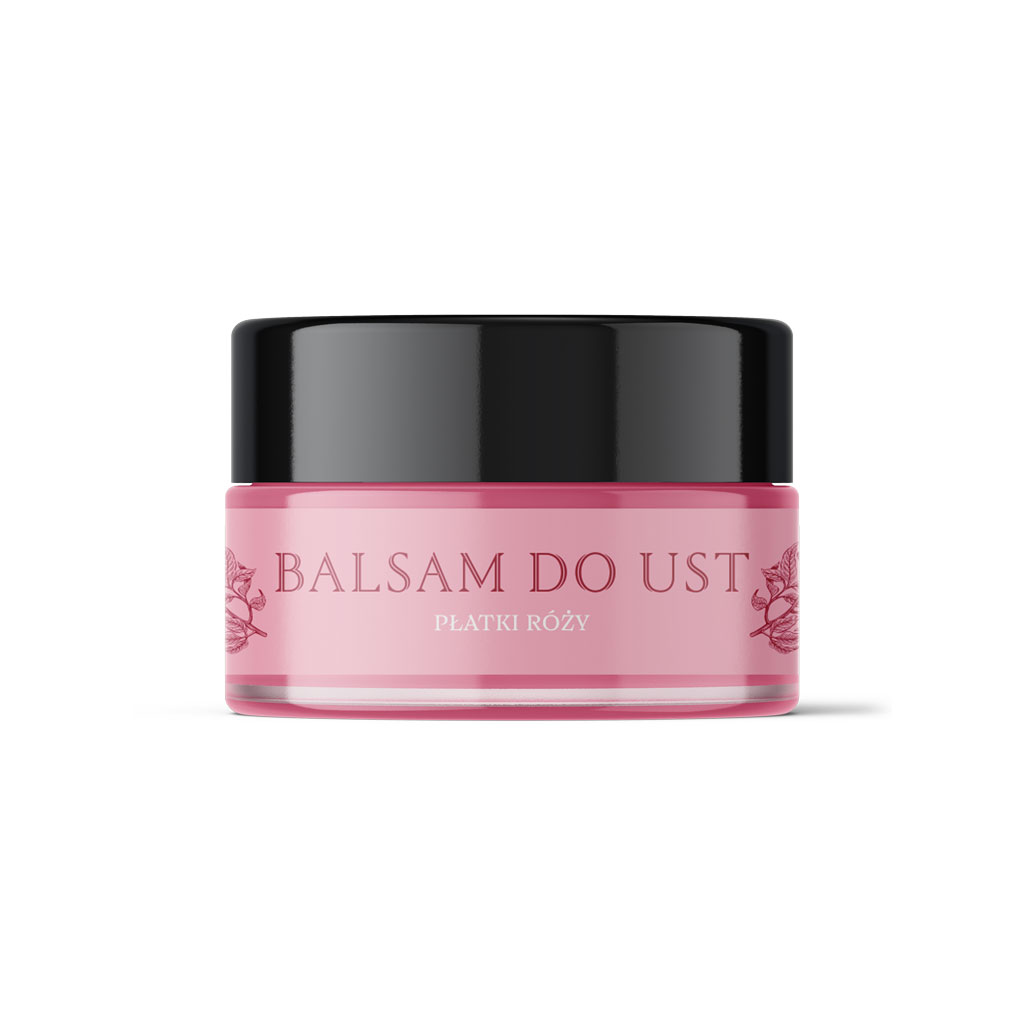 BEAUTY Balsam do ust płatki róży 15ml