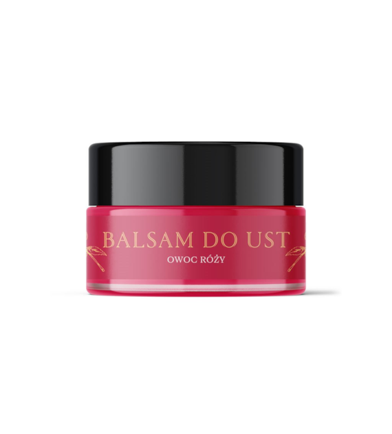 BEAUTY Balsam do ust owoc róży 15 ml